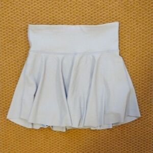 Old Navy Girls High-Rise Active Powersoft Blue Ribbed Skort